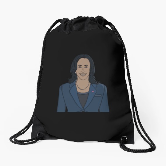 Vote for Kamala Harris in the US presidential elec Drawstring Bags