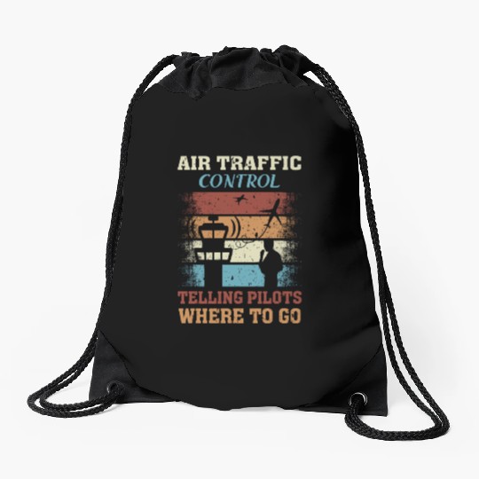 Funny Air Traffic Control Telling Pilots Where to Drawstring Bags