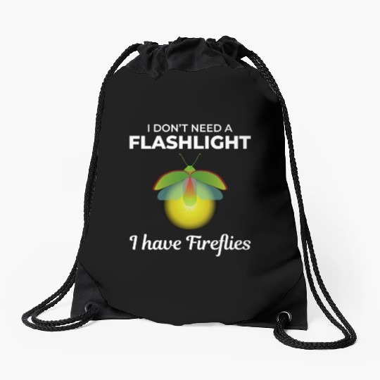 Fireflies Firefly Lightning Bug Insect Collector Drawstring Bags