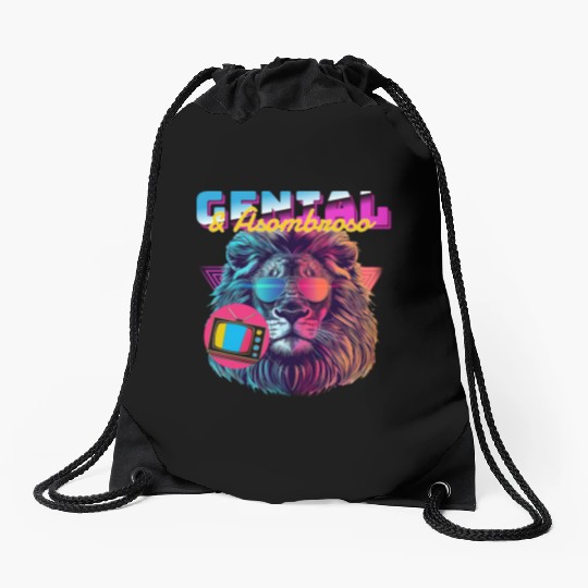 Clever "Genial & Asombroso" – Safety with a Smile Drawstring Bags