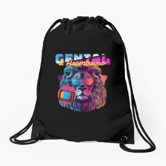 Clever "Genial & Asombroso" – Safety with a Smile Drawstring Bags