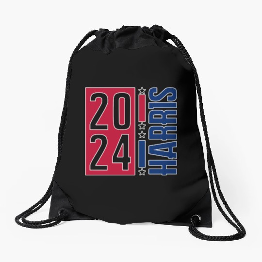 Kamala Harris 2024 Madam President Drawstring Bags