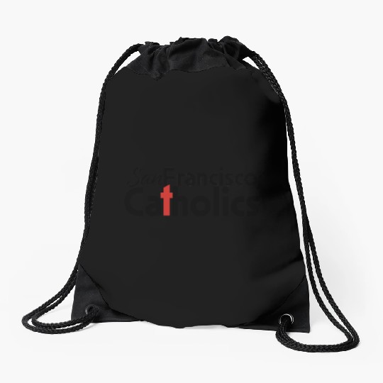San Francisco Catholics Drawstring Bags