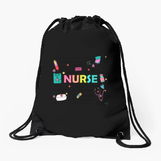 Love NURSE Drawstring Bags