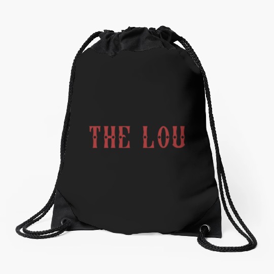 The Lou - Retro St Louis Drawstring Bags