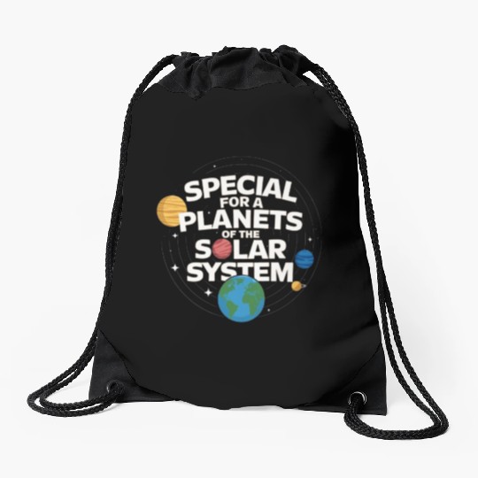 Special plantes solar system Drawstring Bags