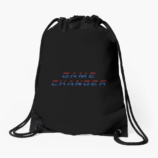 Game Changer logo Drawstring Bags