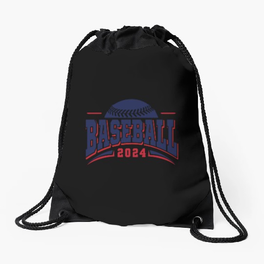 Retro Game Day Vintage San Diego Baseball Drawstring Bags