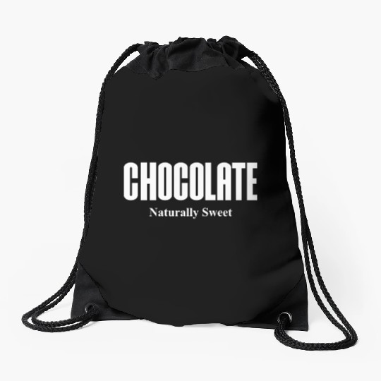 Chocolate Natural Sweet Drawstring Bags