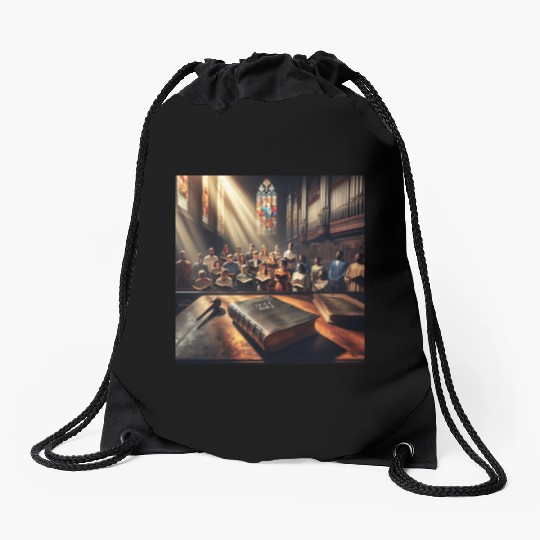 Christian Gospel Drawstring Bags