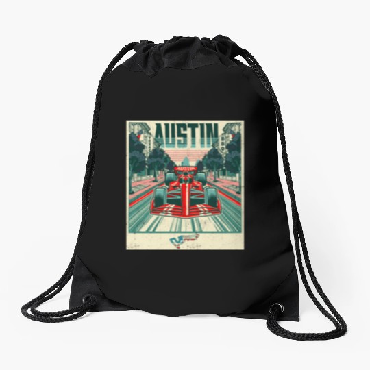 Austin Formula Racing Austin Race Formula Racing Drawstring Bags