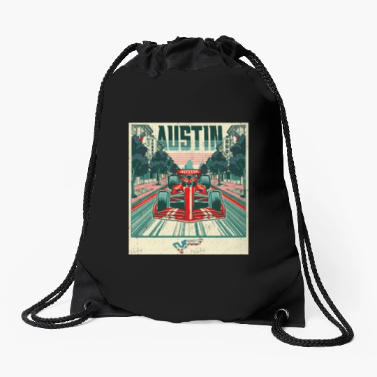 Austin Formula Racing Austin Race Formula Racing Drawstring Bags