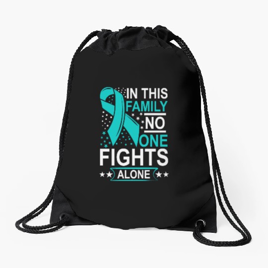 Wellness Collection - Family, No-one Fights Alone Drawstring Bags