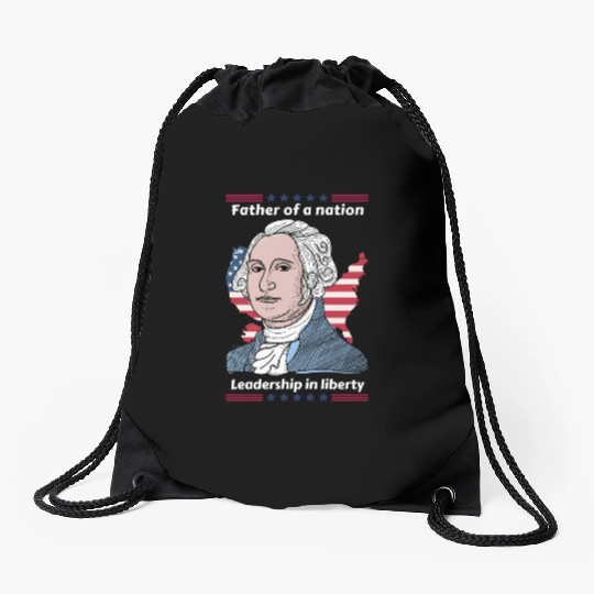 George Washington Tribute Drawstring Bags