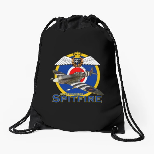 Supermarine Spitfire Drawstring Bags