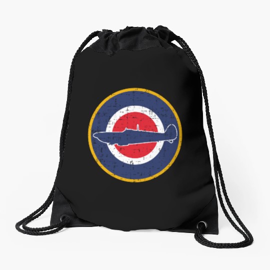 Supermarine Spitfire: Icon of the Skies Drawstring Bags