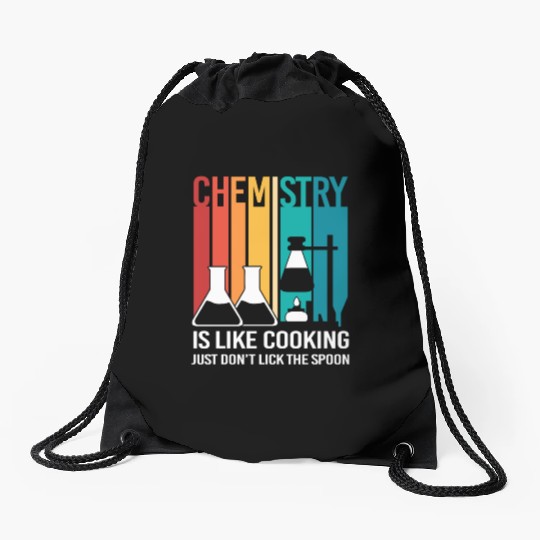 Funny Organic Chemistry Is Like Cooking Drawstring Bags