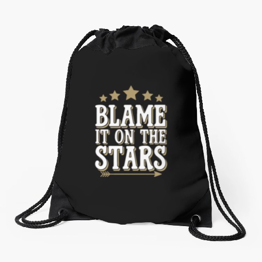 Astrology Skeptic Critical Thinking Drawstring Bags