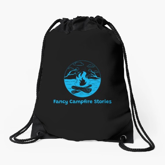 Fancy Campfire Stories Luxury Camping Drawstring Bags