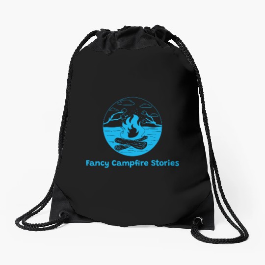 Fancy Campfire Stories Luxury Camping Drawstring Bags
