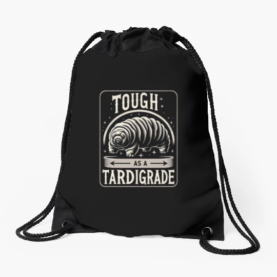 Tough As A Tardigrade 5 Drawstring Bags