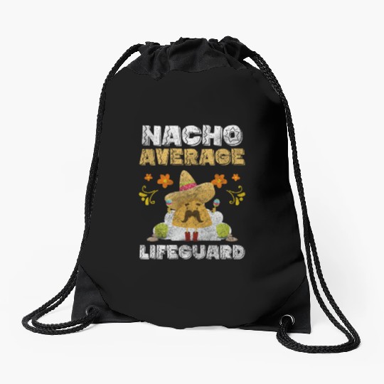 Lifeguards Job Volunteering Swimming Trunks Drawstring Bags