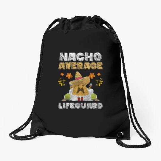 Lifeguards Job Volunteering Swimming Trunks Drawstring Bags