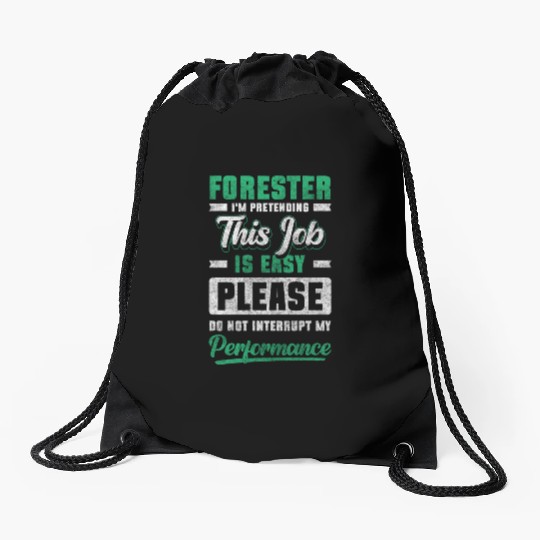 Forest Worker Forestry Protection Chainsaw Drawstring Bags