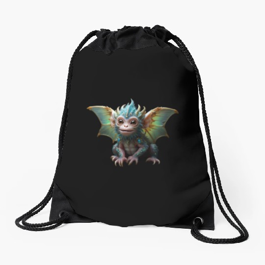 Flying Monkey Drawstring Bags