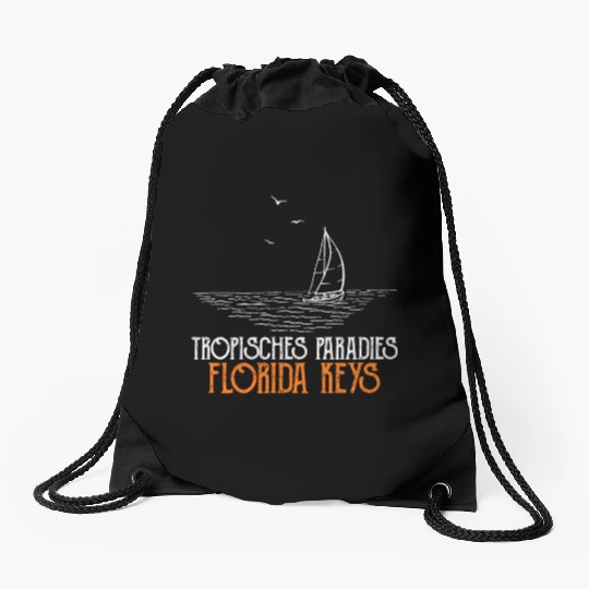 West Keys TROPICAL PARADISE FLORIDA KEYS Drawstring Bags