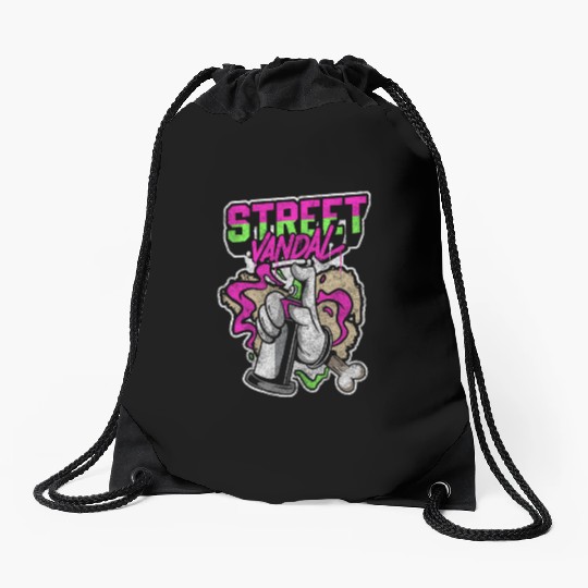 Graffiti Art Art Design Drawstring Bags