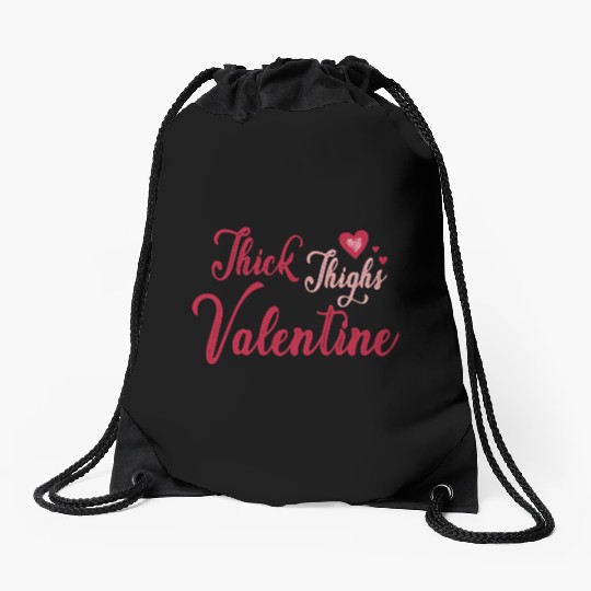 Valentine Day, Coquette Valentine Drawstring Bags