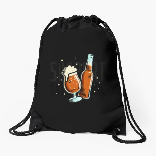 Support Day Drinking Drawstring Bags