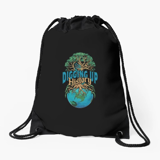 Genealogy Genealogist Ancestry Drawstring Bags