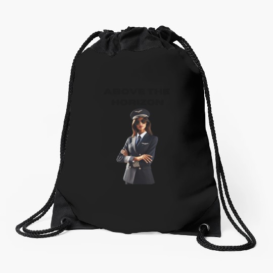Above The Horizon - Drawstring Bags for Pilots