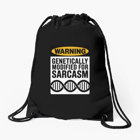 Sarcastic Genealogy DNA Test Genetics Biologist Drawstring Bags