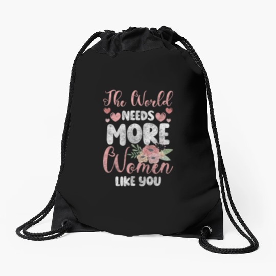 Women's Day Power Frida Kahlo Drawstring Bags