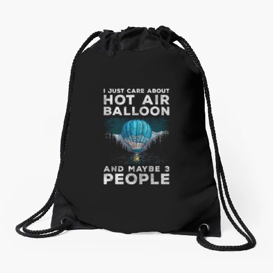 Balloonist Height Adventurous Gas Balloon Drawstring Bags