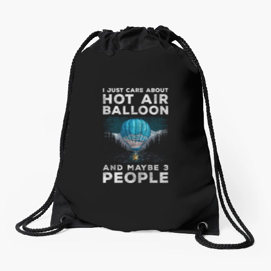 Balloonist Height Adventurous Gas Balloon Drawstring Bags