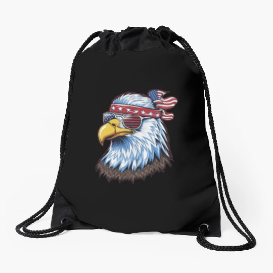 America Est 1776. USA Drawstring Bags