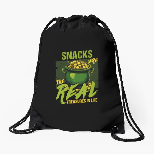 St Patricks Day Snacks Are the Real Treasures in Drawstring Bags