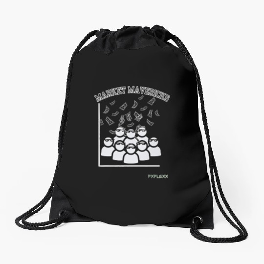 Market Mavericks Drawstring Bags