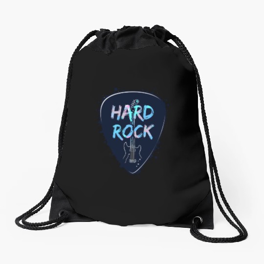 Hard Rock Guitar Pick Drawstring Bags