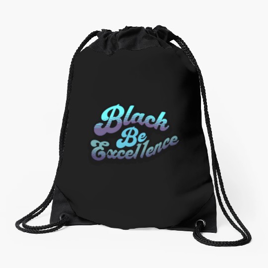 BBE Color Splash - Purple Clouds Drawstring Bags