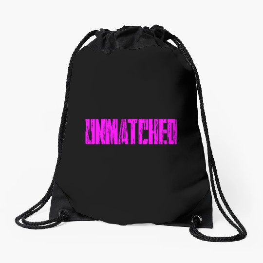 UNMATCHED SHEWEAR STREETWEAR JUMBO NEON Drawstring Bags