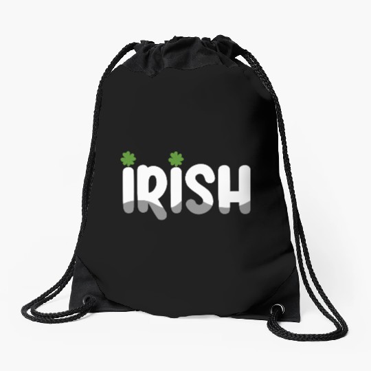 Funny Irish St Patricks day For the Shenanigans Drawstring Bags