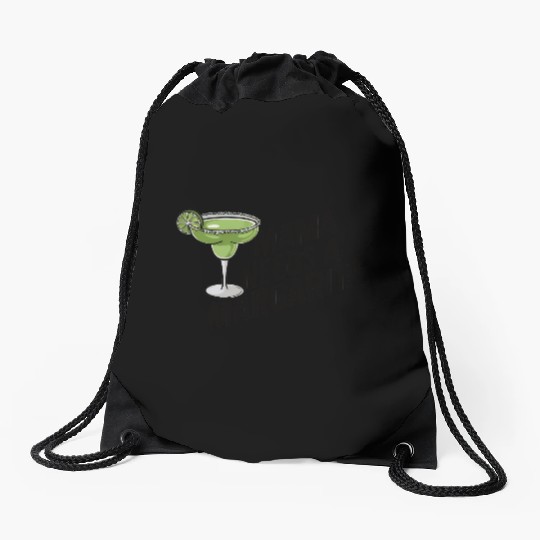 Mama needs a margarita Drawstring Bags