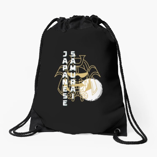 Japanese Samurai Drawstring Bags