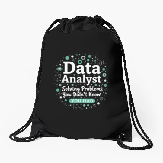 Data Analyst Big Data Specialist Business Drawstring Bags
