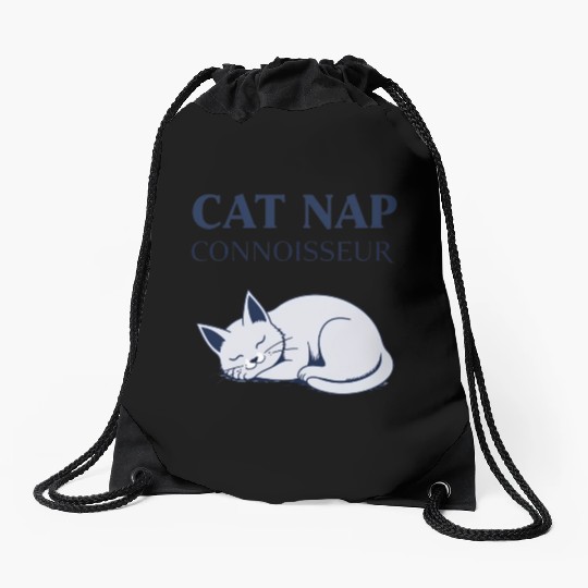 Catnap Connoisseur Drawstring Bags